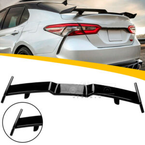 Haosheng Car Accessories Better New Design ABS Plastic Carbon Fiber Style Rear Wing Spoiler for Toyota Camry 2018 2019 2020