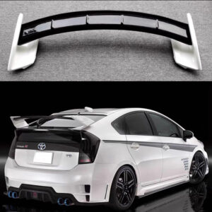 Factory Car Spoilers ABS Carbon Color Rear Wing Spoiler for Toyota Prius ZVW30 ROWEN Tommykaira Style 2003-2012