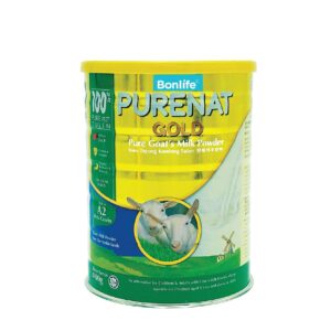 Bonlife Purenat Gold Goat Milk Powder Sugar-Free Probiotic and Omega 3 Blend for Adults' Balanced Wellness and Daily Nutrition