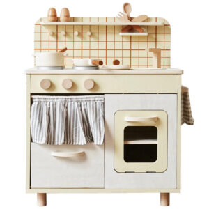 2024 New Juguetes Mas Populares Luxury Role Play Cream Kitchen Set Educational Play House Toys for Boys Girls